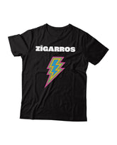 Los Zigarros - Camiseta "Rayo II" Unisex - D2fy · Rocktud - Los Zigarros