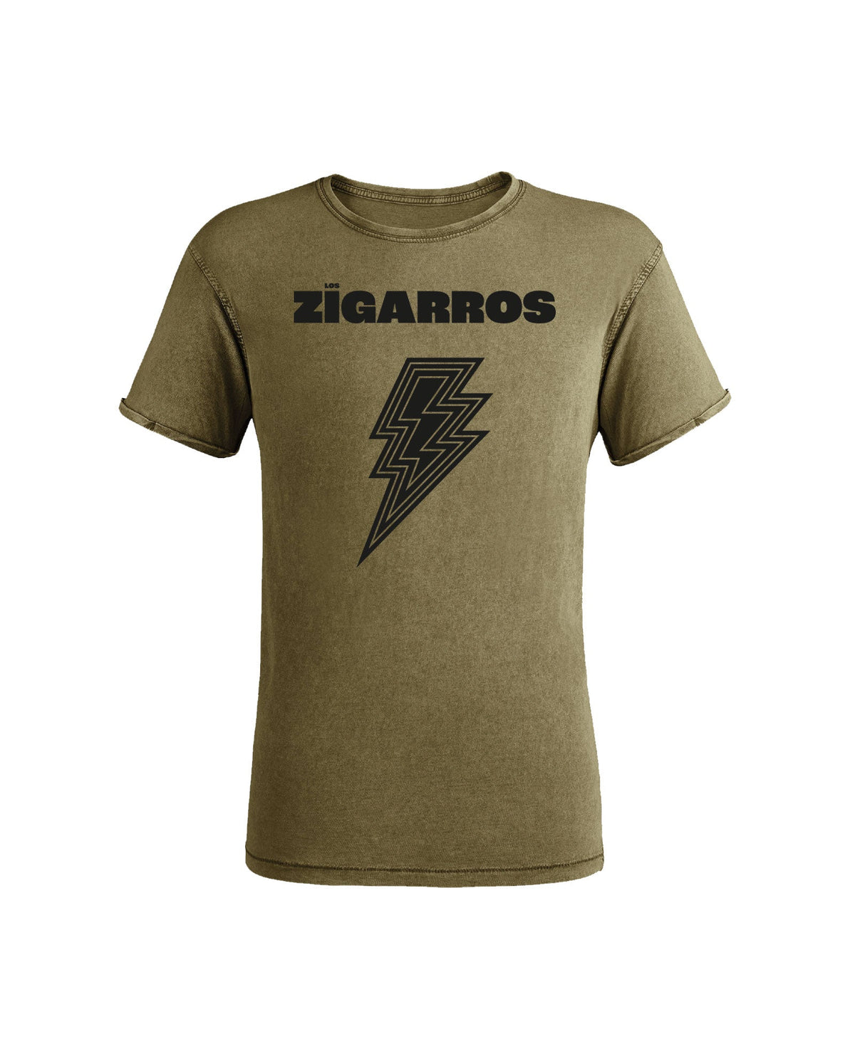 Los Zigarros - Camiseta "Rayo Negro" Unisex - D2fy · Rocktud - Los Zigarros