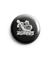 Los Zigarros - Chapa "Cómic" 38mm - D2fy · Rocktud - Los Zigarros