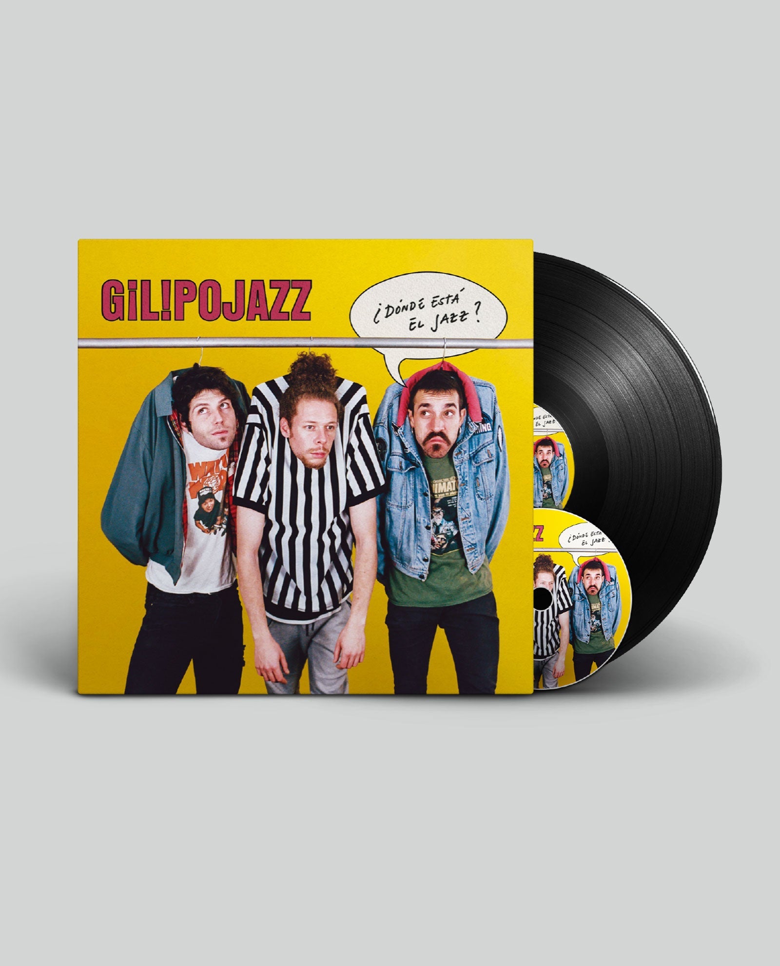 LP + CD ¿Dónde está el Jazz? - GILIPOJAZZ - Rocktud - Metales Preciosos