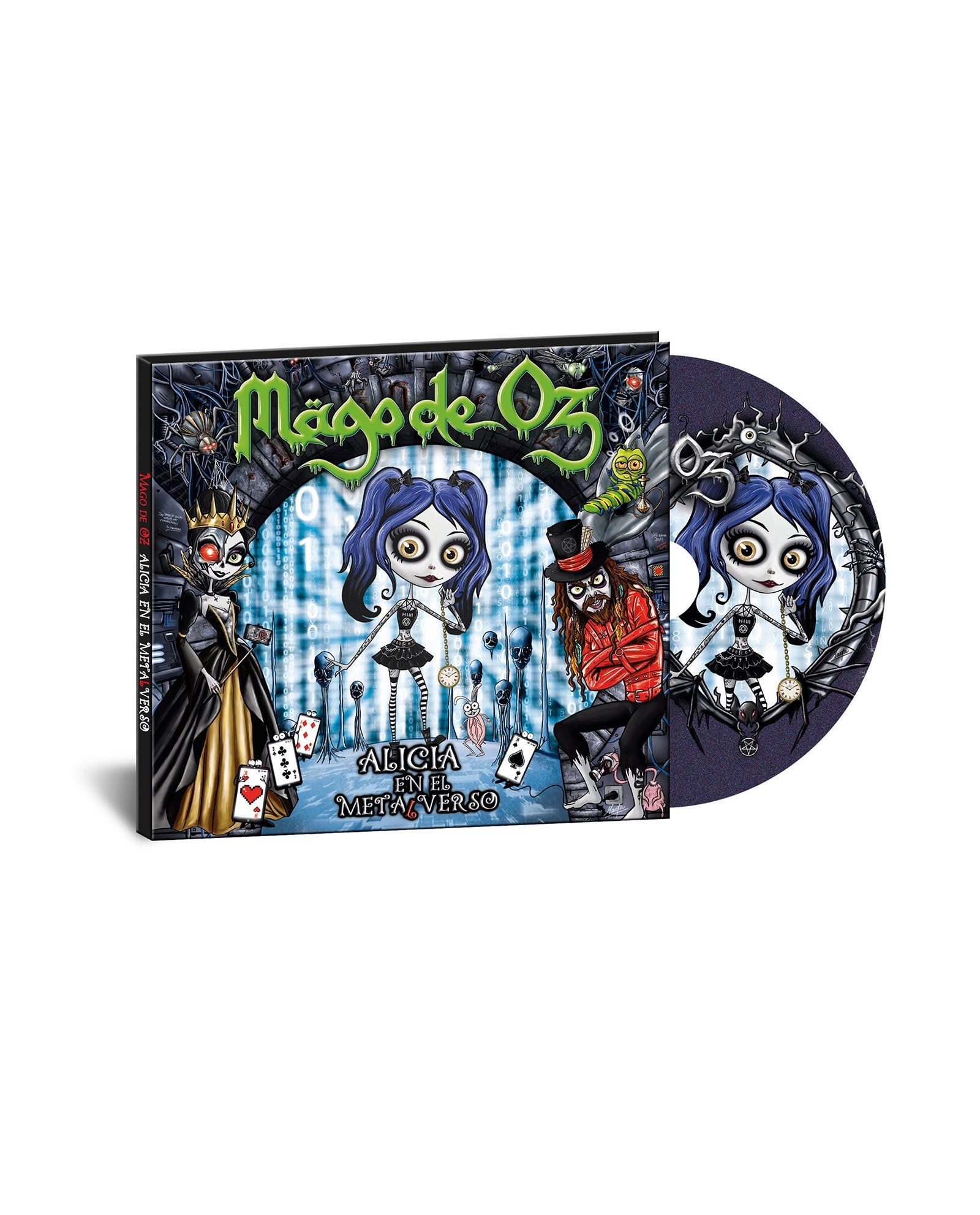Mägo de Oz - CD Digipack "Alicia en el Metalverso" - D2fy · Rocktud - Rocktud