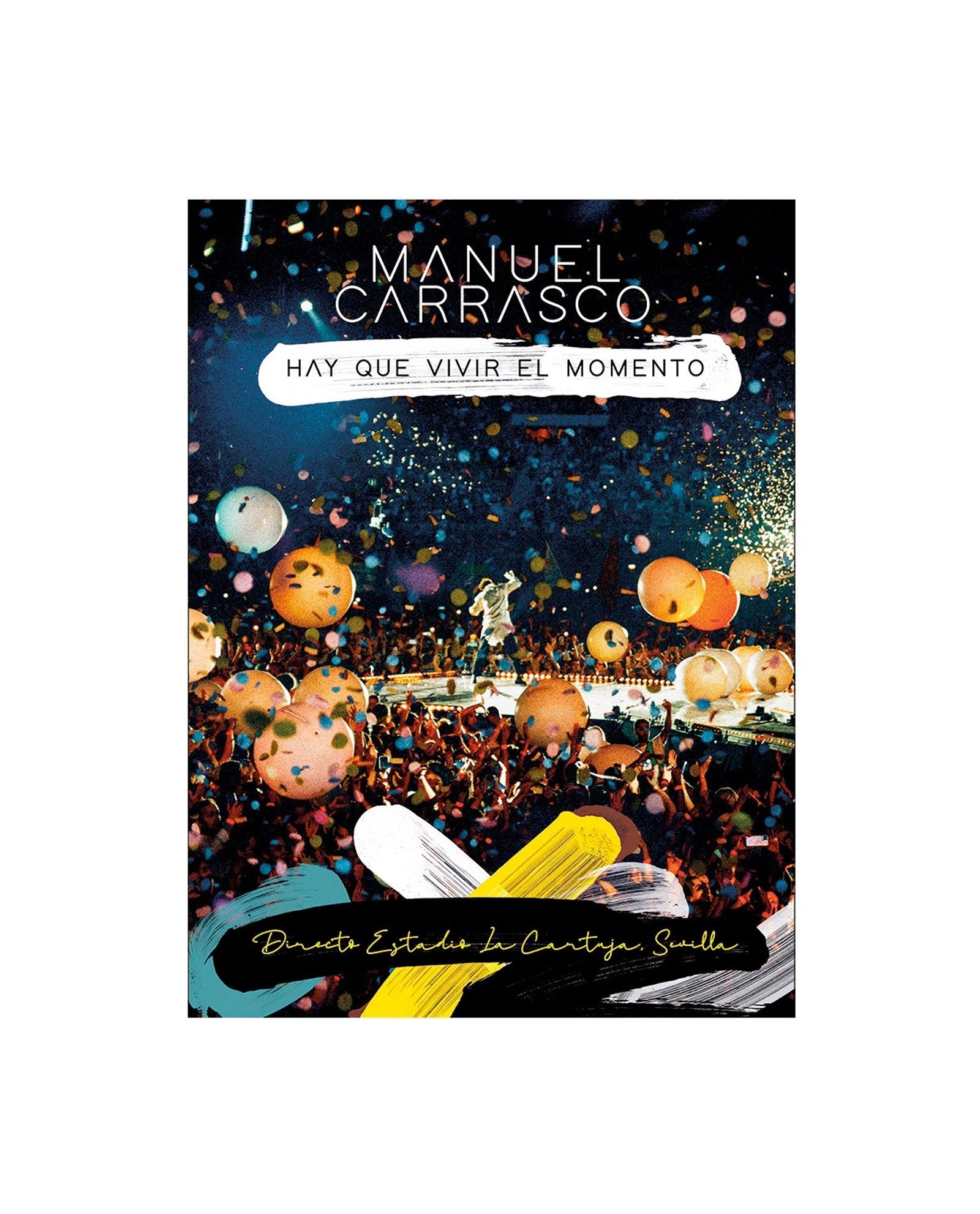 Manuel Carrasco - CD + DVD "Hay Que Vivir El Momento - Directo Estadio La Cartuja Sevilla (2CD/DVD)" - D2fy · Rocktud - D2fy