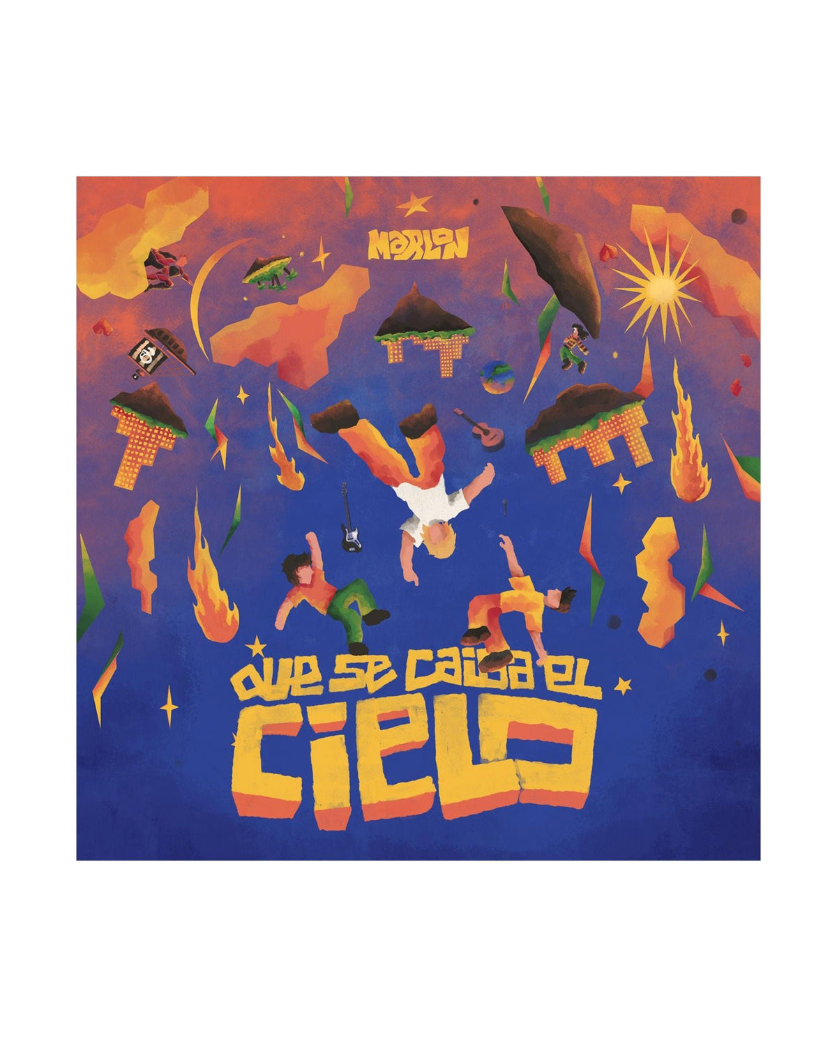 Marlon - CD Digipack "Que se caiga el cielo" - D2fy · Rocktud - D2fy