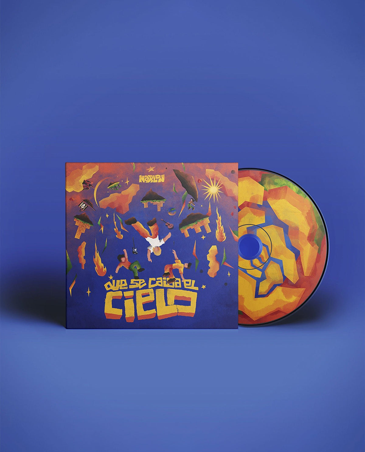 Marlon - CD Digipack "Que se caiga el cielo" - D2fy · Rocktud - D2fy