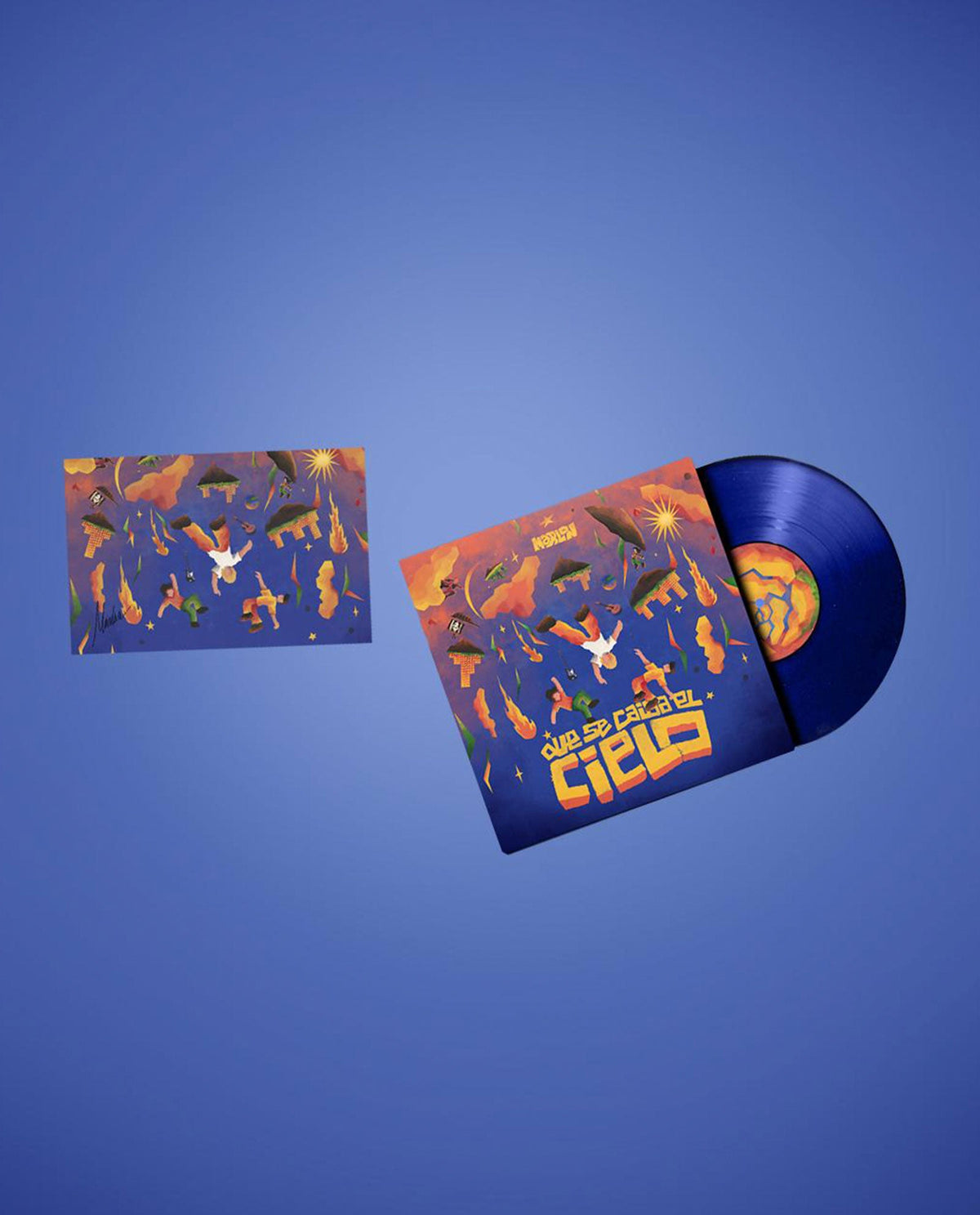 Marlon - LP Vinilo + postal firmada QR fanzine digital + sorteo showcase exclusivo "Que se caiga el cielo" - D2fy · Rocktud - D2fy