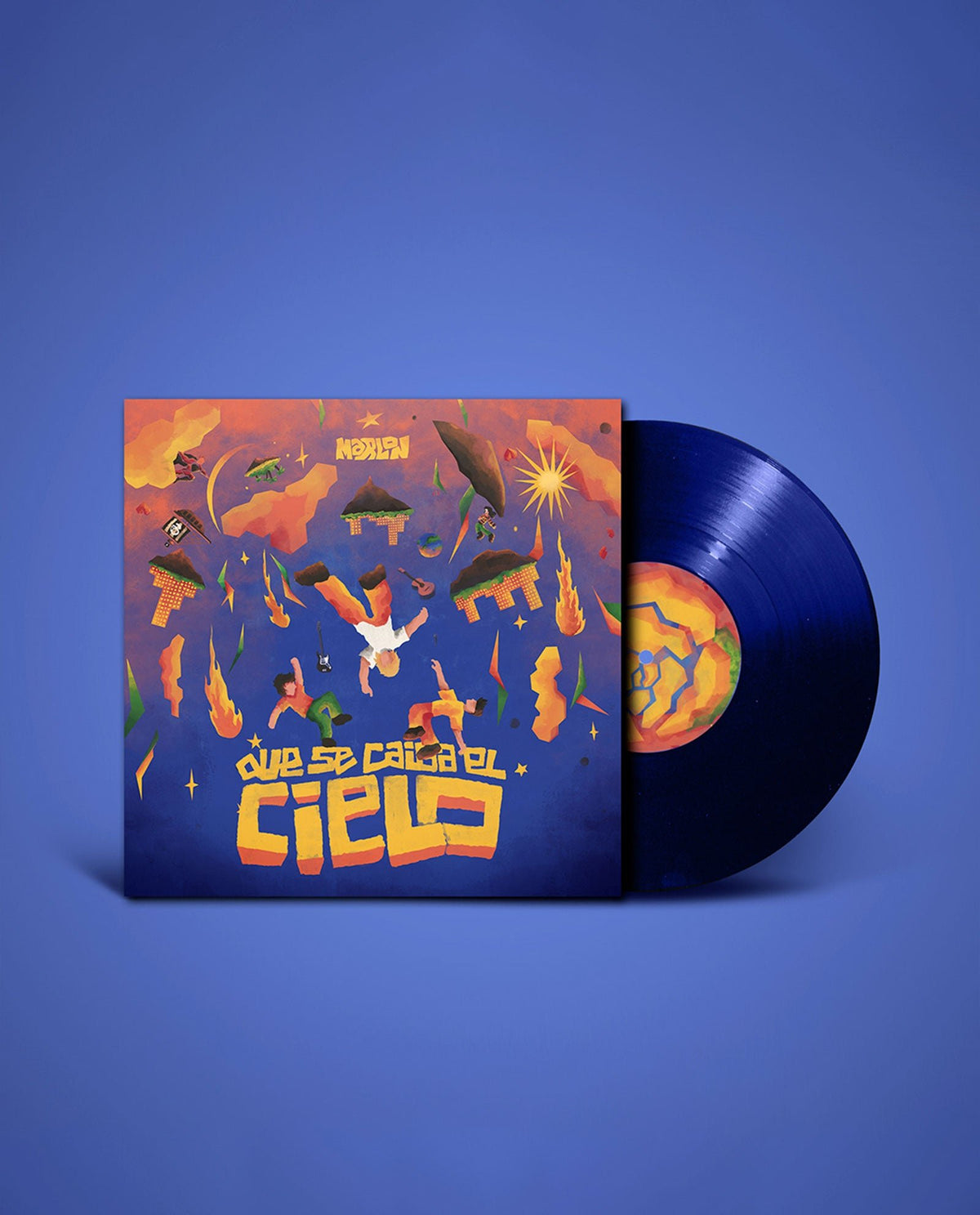 Marlon - LP Vinilo "Que se caiga el cielo" - D2fy · Rocktud - D2fy