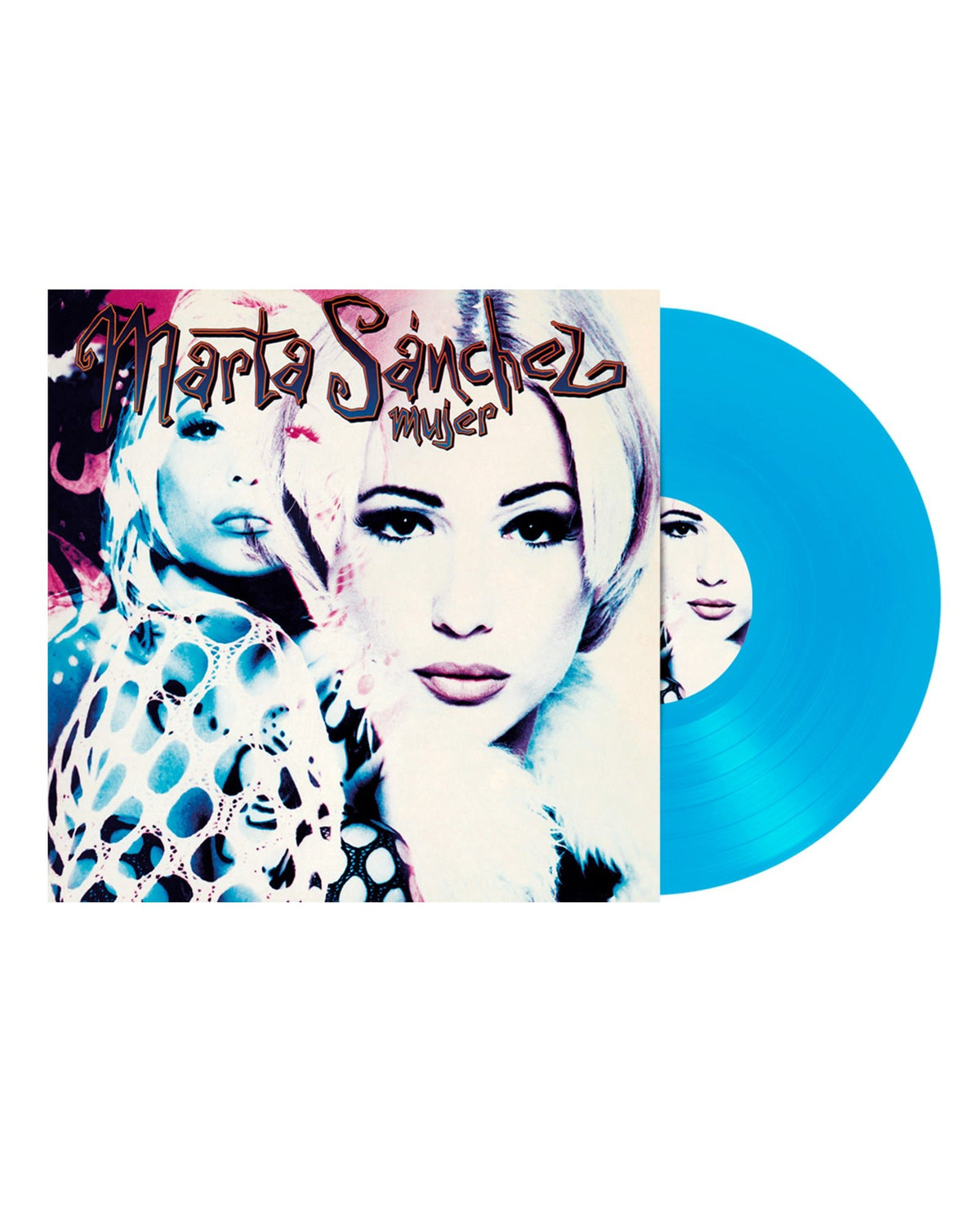 Marta Sánchez - LP Vinilo Color Azul "Mujer" 30º Aniversario - D2fy · Rocktud - Marta Sanchez