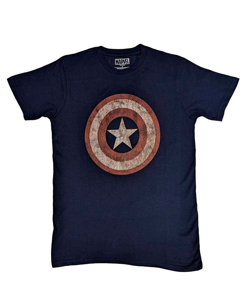Marvel - Camiseta "Captain America Embroidered Shield" Unisex - D2fy · Rocktud - D2fy