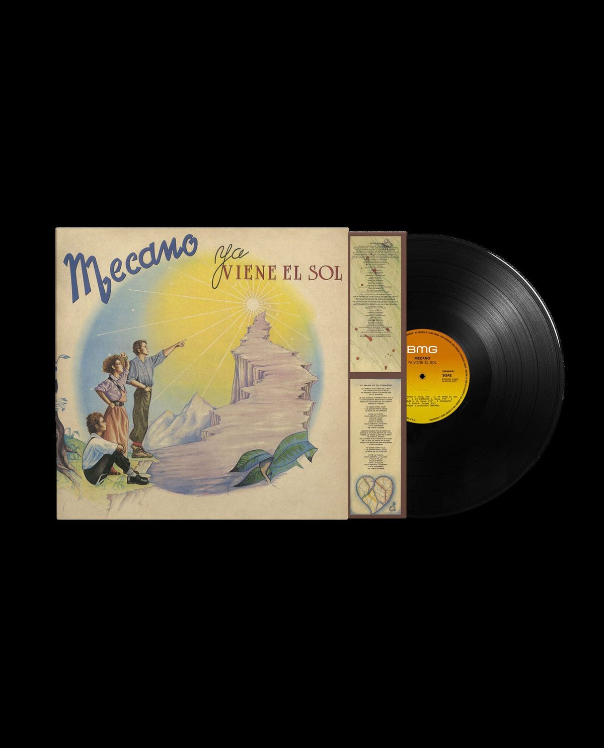 Mecano - LP Vinilo "Ya viene el sol" - D2fy · Rocktud - D2fy