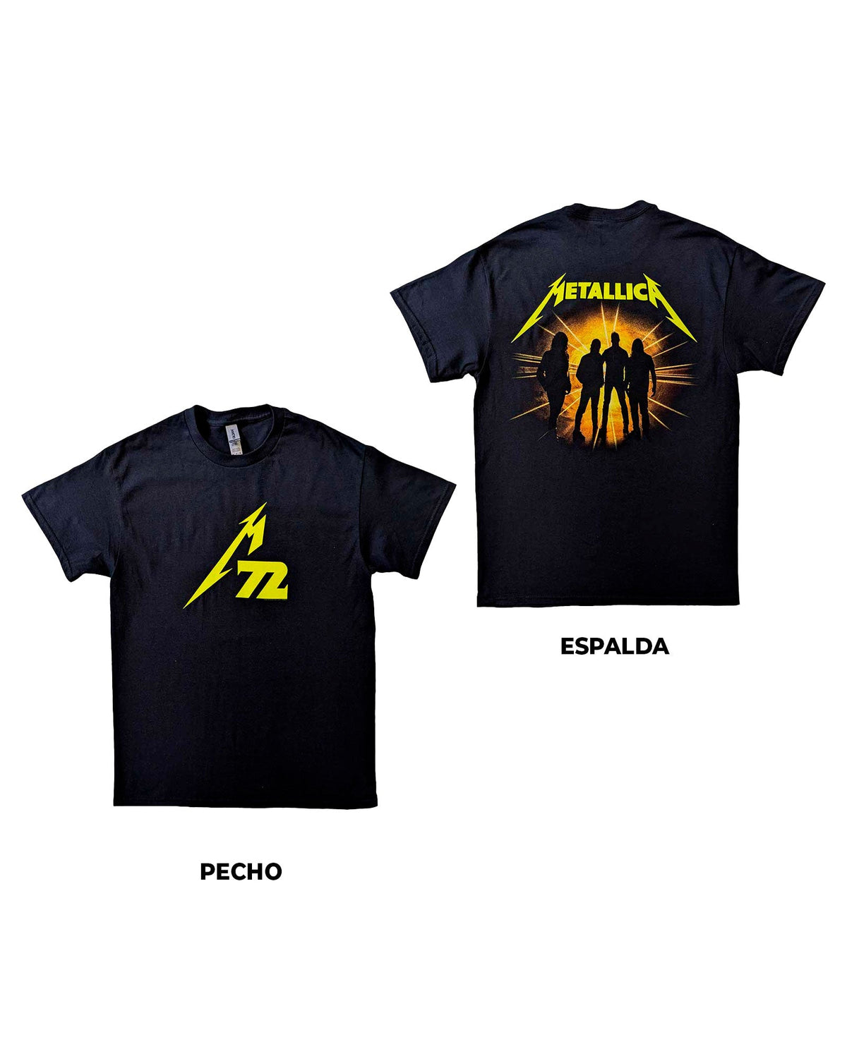 Metallica - Camiseta "72 Seasons Strobes Photo" Unisex - D2fy · Rocktud - Rocktud