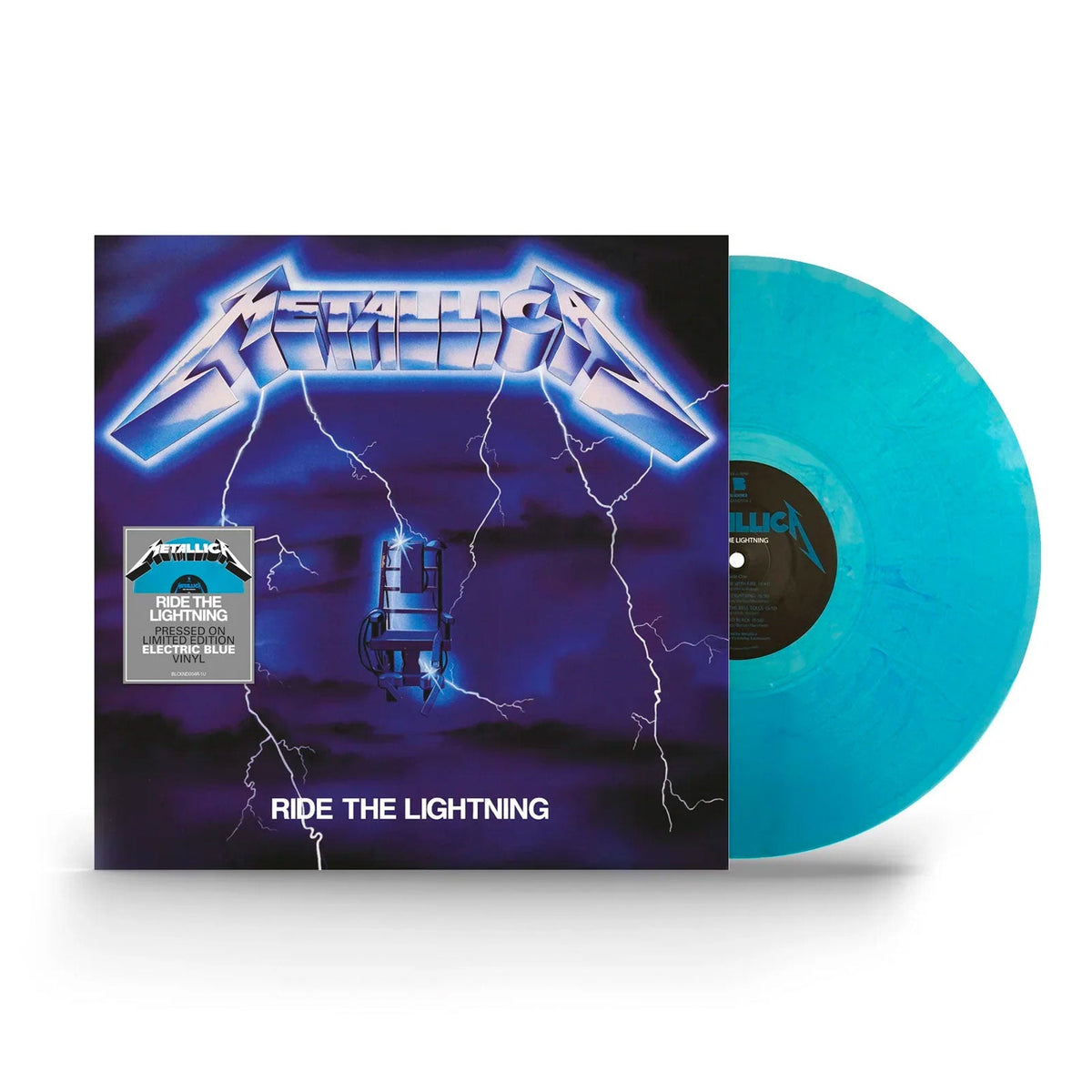 Metallica - LP Vinilo Azul Ride The Lightning