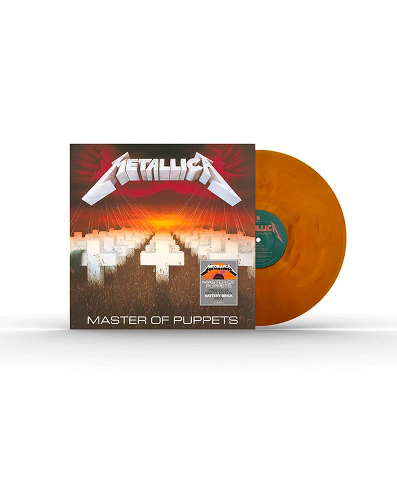 Metallica - LP Vinilo Naranja "Master of Puppets" - D2fy · Rocktud - Rocktud