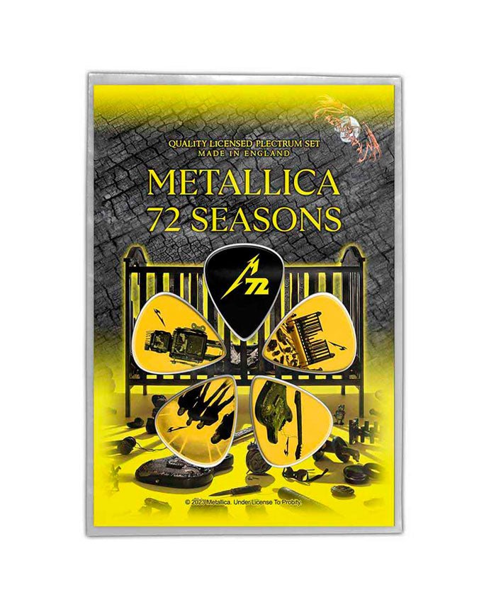 Metallica - Pack de púas "72 Seasons" - D2fy · Rocktud - Rocktud