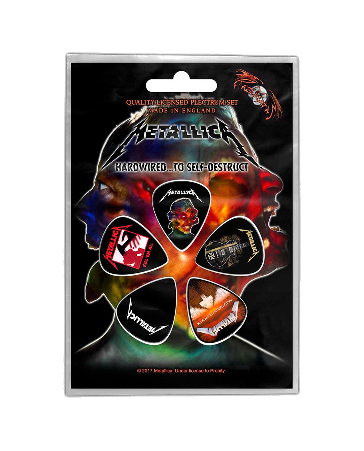 Metallica - Pack de púas "Hardwired to self-destruct" - D2fy · Rocktud - Rocktud