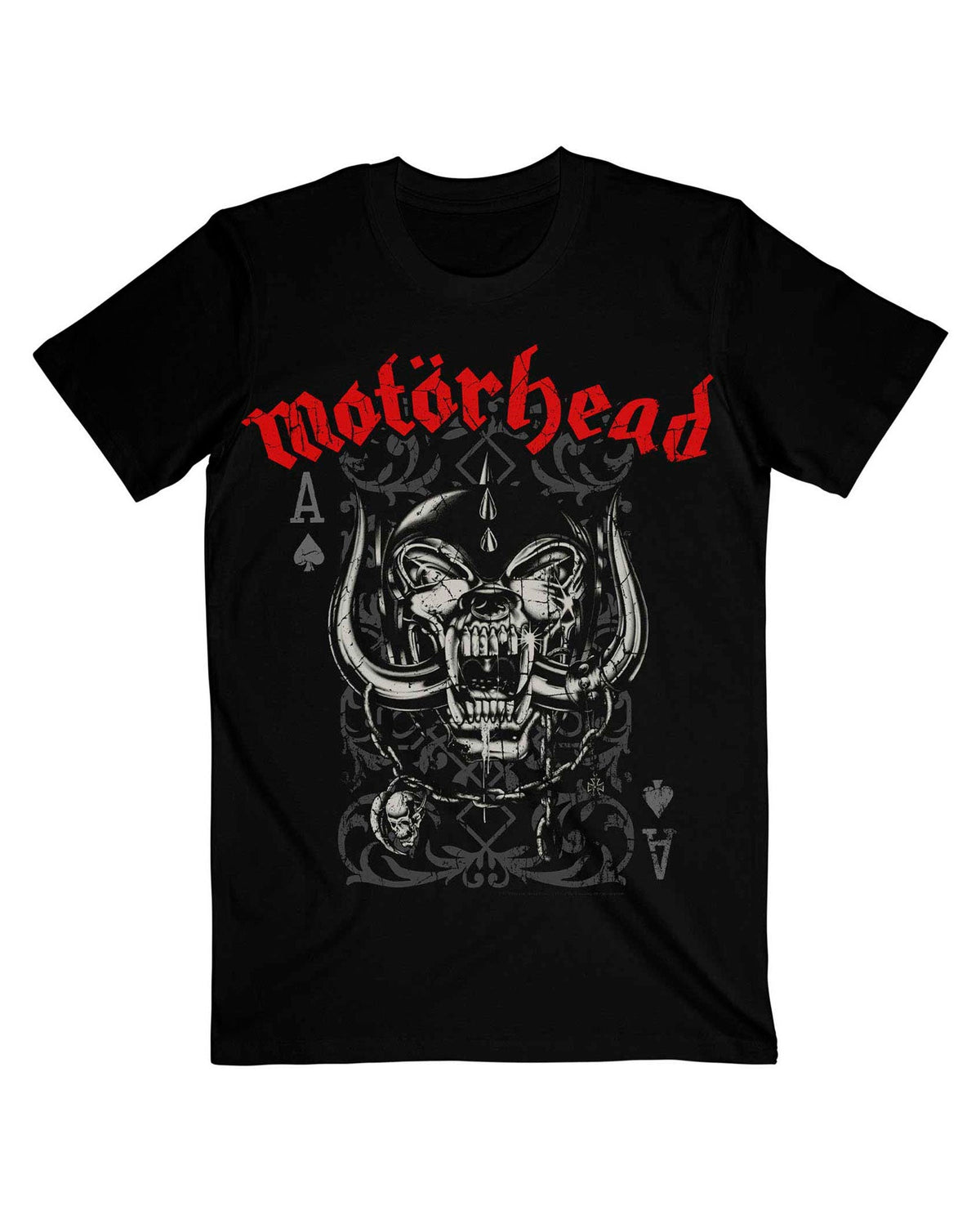 Mötorhead - Camiseta "Playing Card" Unisex - D2fy · Rocktud - Rocktud