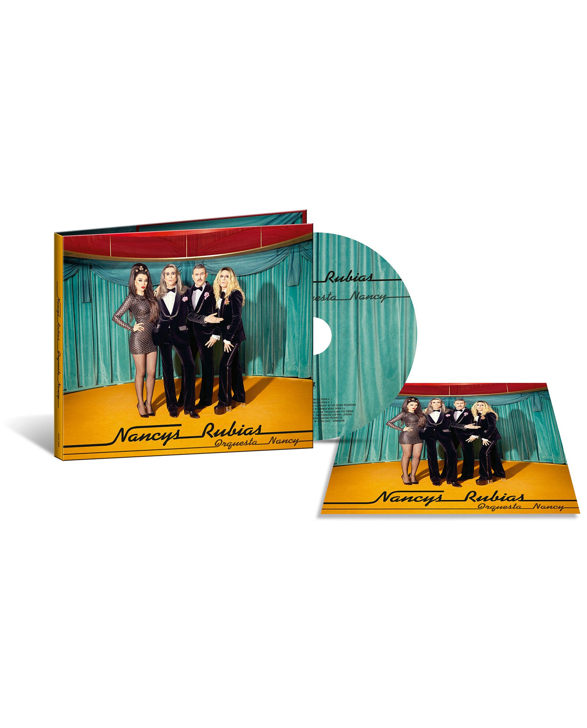 Nancys Rubias - CD + Postal Firmada "Orquesta Nancy" - D2fy · Rocktud - Rocktud