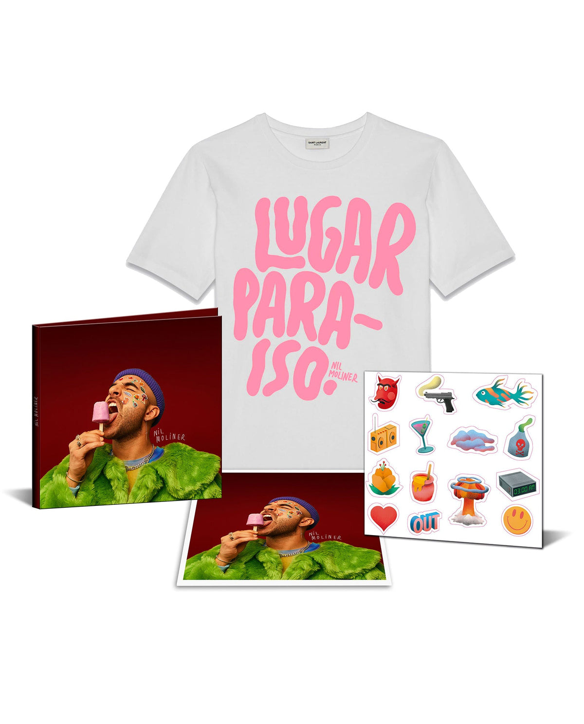 Nil Moliner - CD "Lugar Paraíso" + Postal Firmada + Pegatinas + Camiseta + Opción a experiencia con Nil Moliner + Opción a compra de entrada - D2fy · Rocktud - D2fy