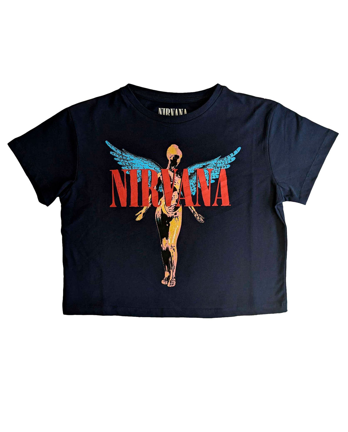 Nirvana - Camiseta Crop Top "Angelic" - D2fy · Rocktud - Rocktud