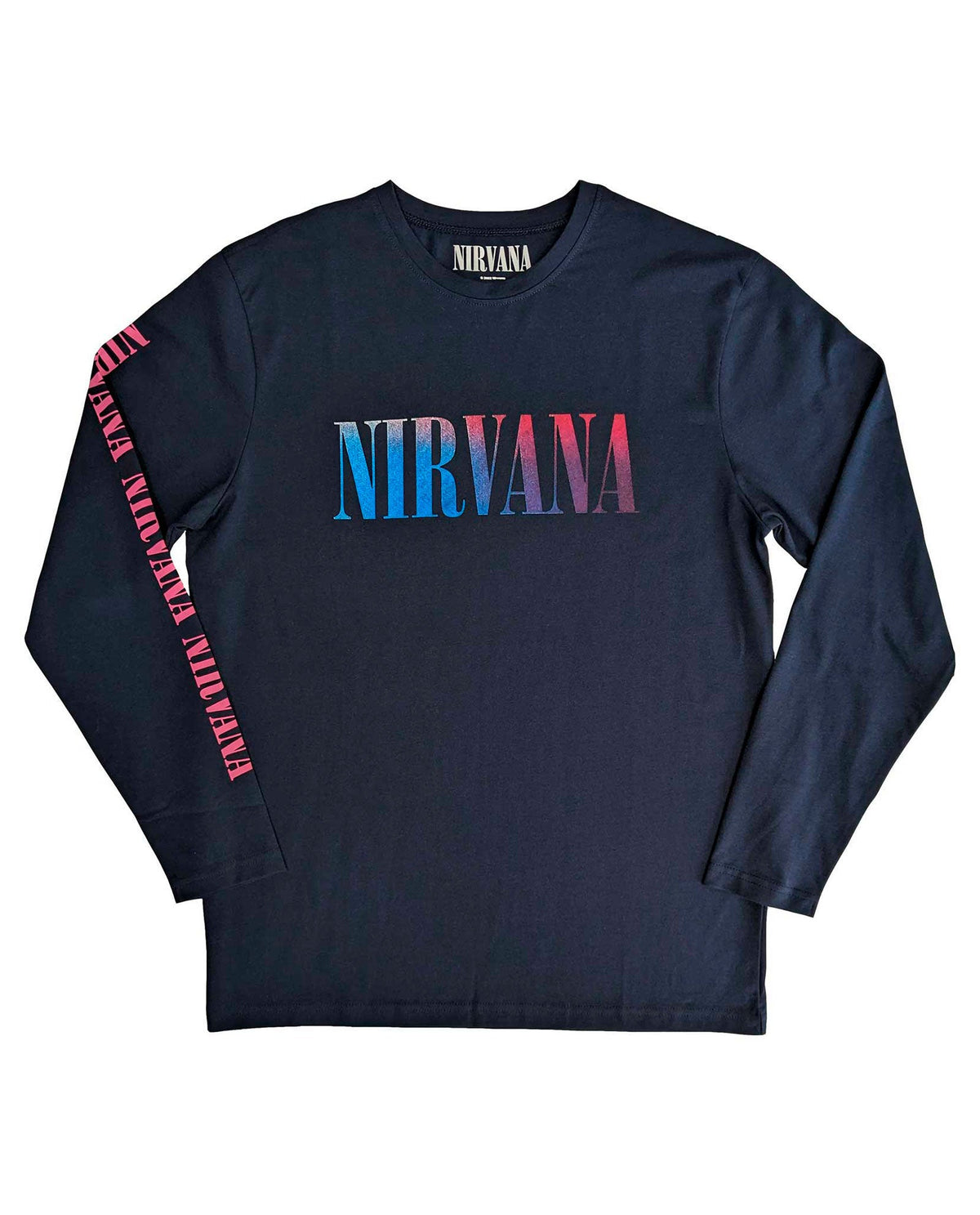 Nirvana - Camiseta Manga Larga "Angelic Gradient" Unisex - D2fy · Rocktud - Rocktud
