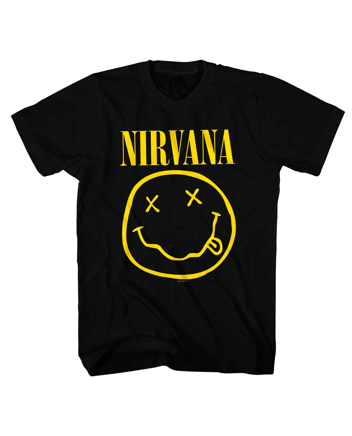 Nirvana - Camiseta "Yellow Happy Face" Unisex - D2fy · Rocktud - Rocktud