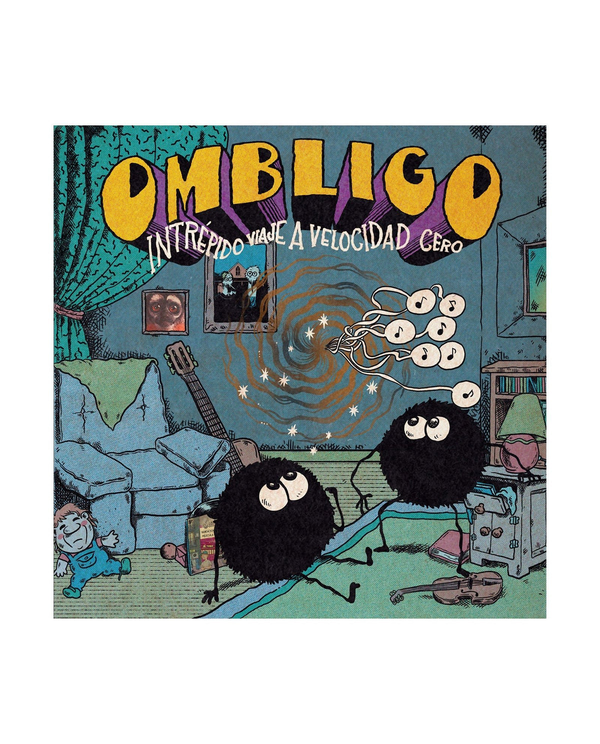 OMBLIGO - CD Firmado "Intrépido Viaje a Velocidad Cero" - D2fy · Rocktud - Metales Preciosos