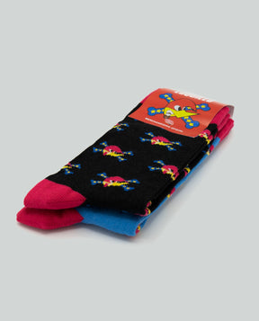 Pack 2 pares de calcetines Loquillo - Rocktud - Loquillo