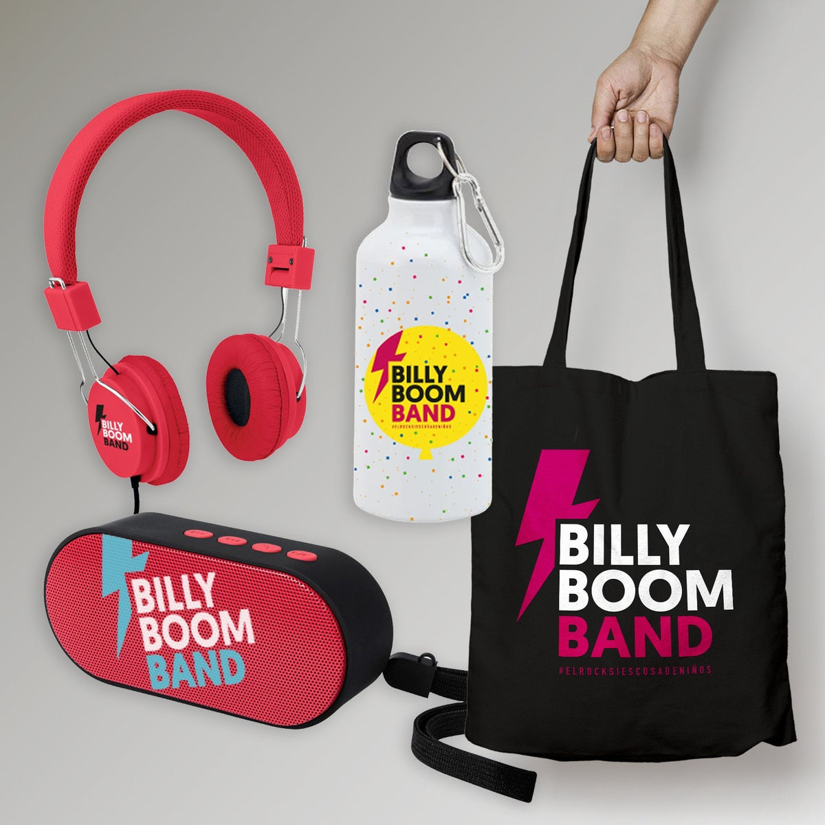 Pack Let's Go - The Fandation - Billy Boom Band