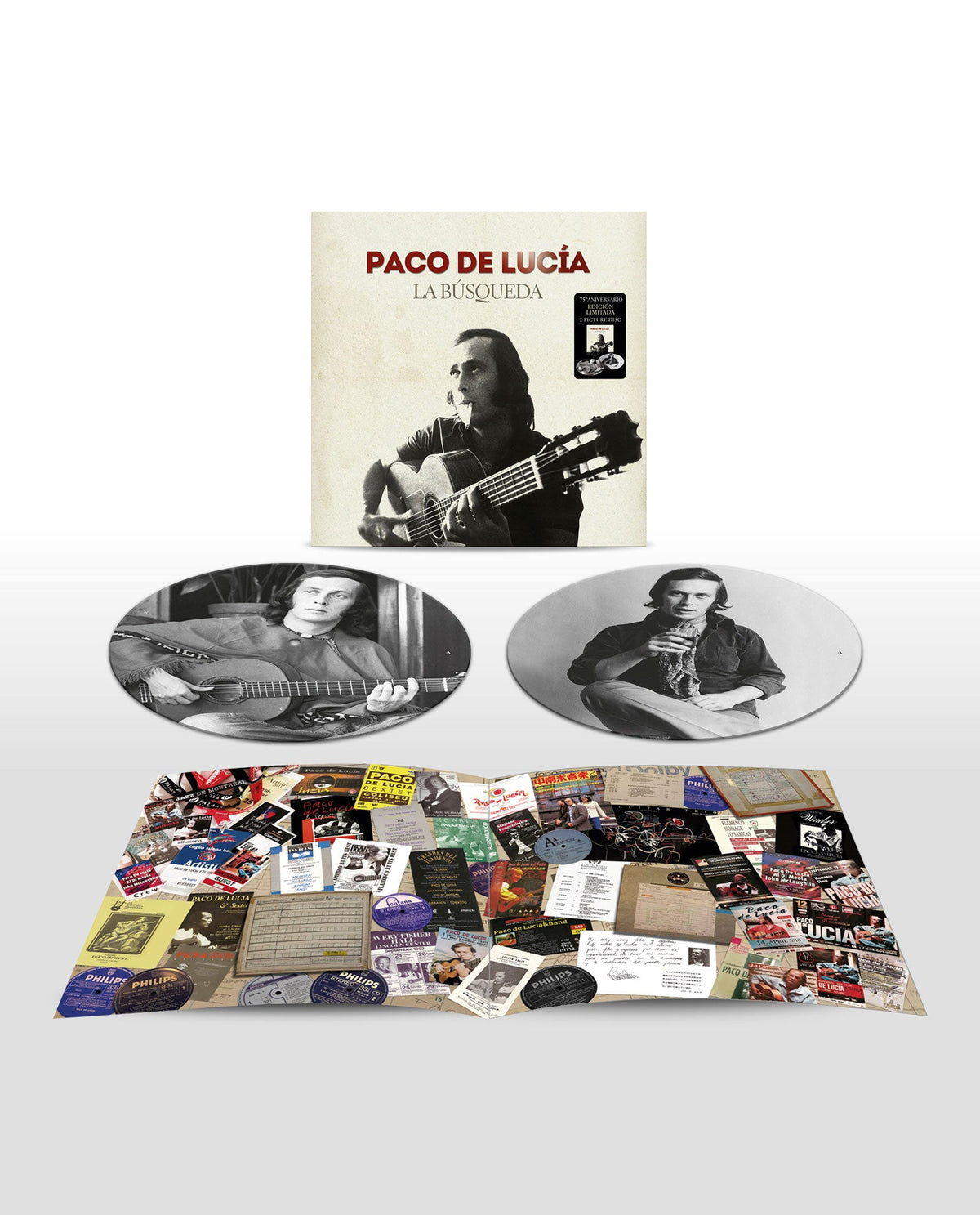 Paco de Lucía - 2 LP Vinilo Picture Disc "La Búsqueda" Edición 75 Aniversario - D2fy · Rocktud - D2fy