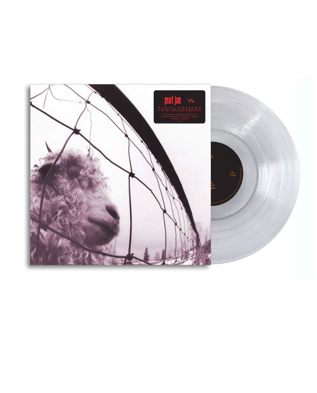 Pearl Jam - LP Vinilo Transparente "Vs (30th Anniversary Edition)" - D2fy · Rocktud - Rocktud