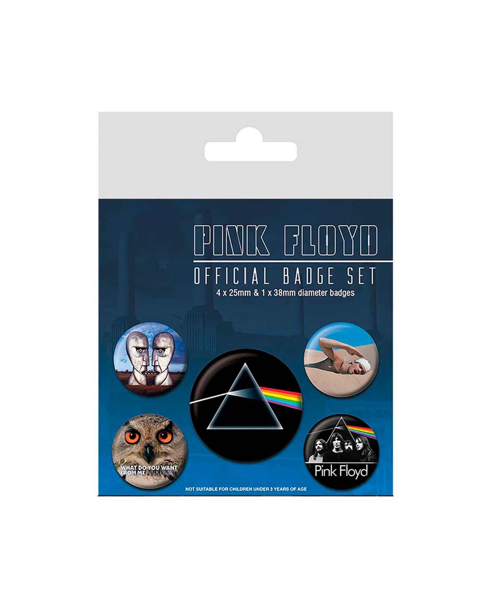 Pink Floyd - Pack de chapas "Classic" - D2fy · Rocktud - Rocktud