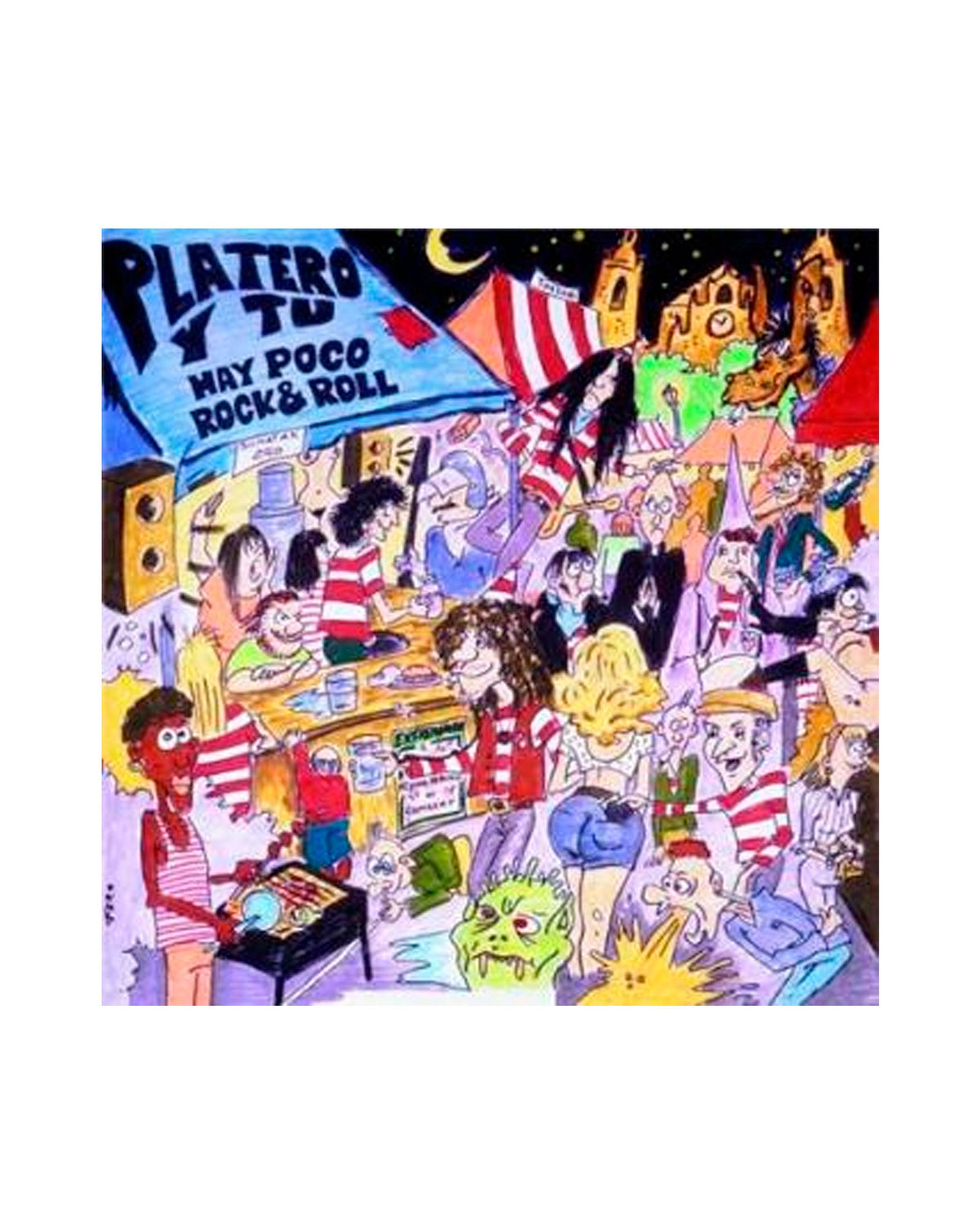 Platero y Tú - LP+CD "Hay Poco Rock&Roll" - Rocktud - Rocktud