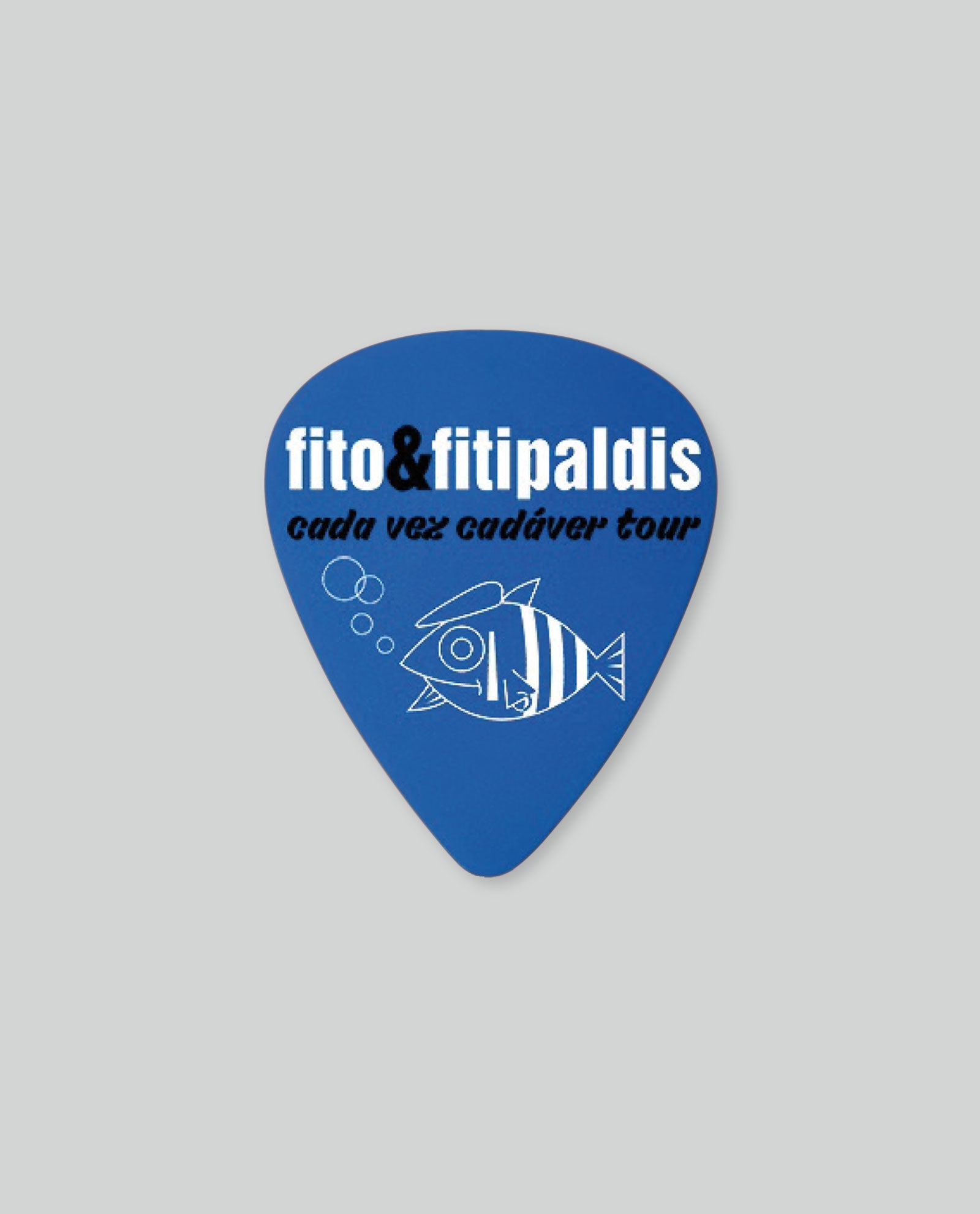 Púa "Pez" Azul - Fito & Fitipaldis - Rocktud - Fito y Fitipaldis