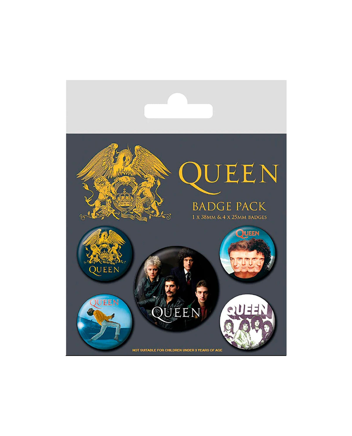 Queen - Pack de chapas "Classic" - D2fy · Rocktud - Rocktud