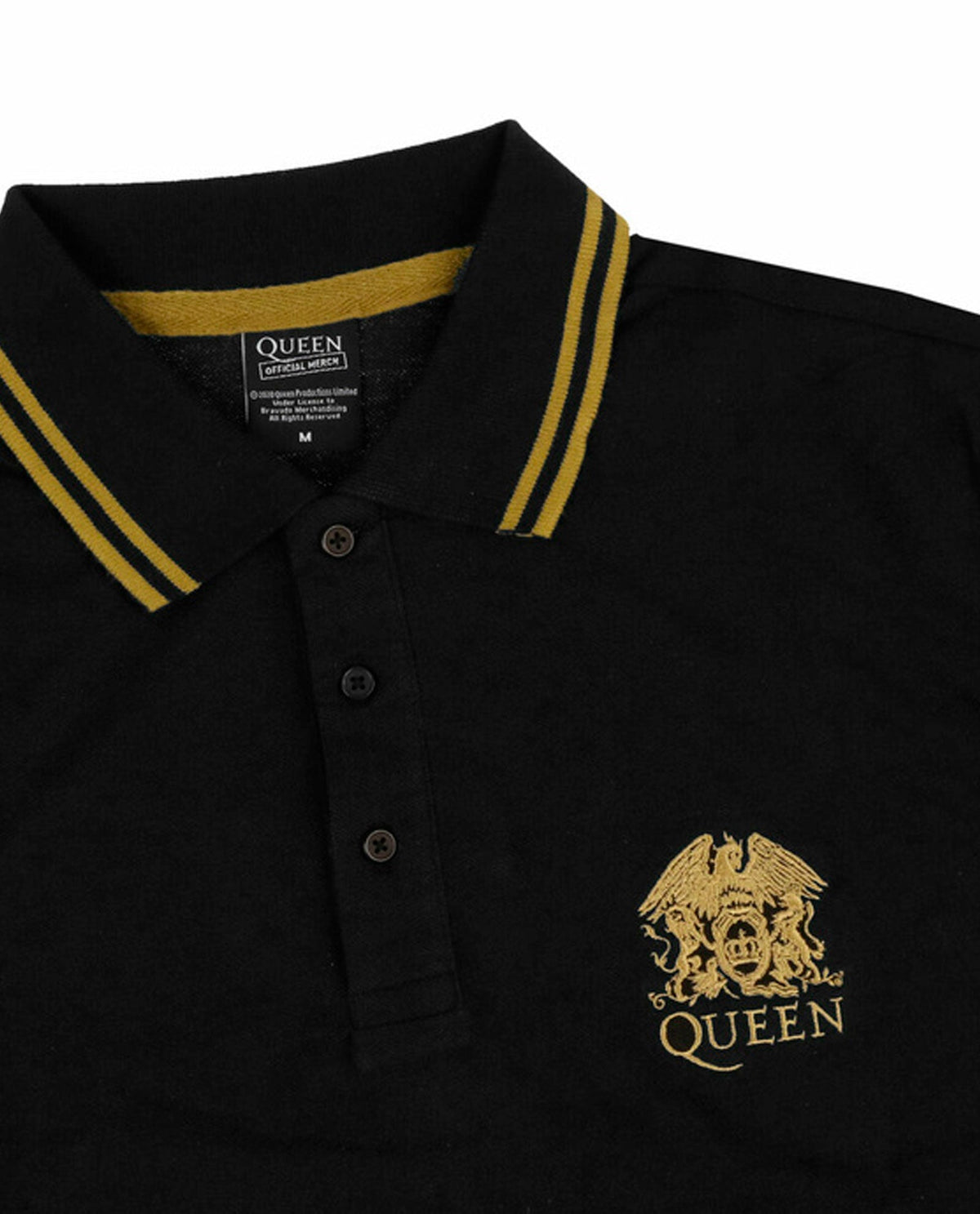 Queen - Polo Bordado "Crest Logo" Unisex - D2fy · Rocktud - Rocktud