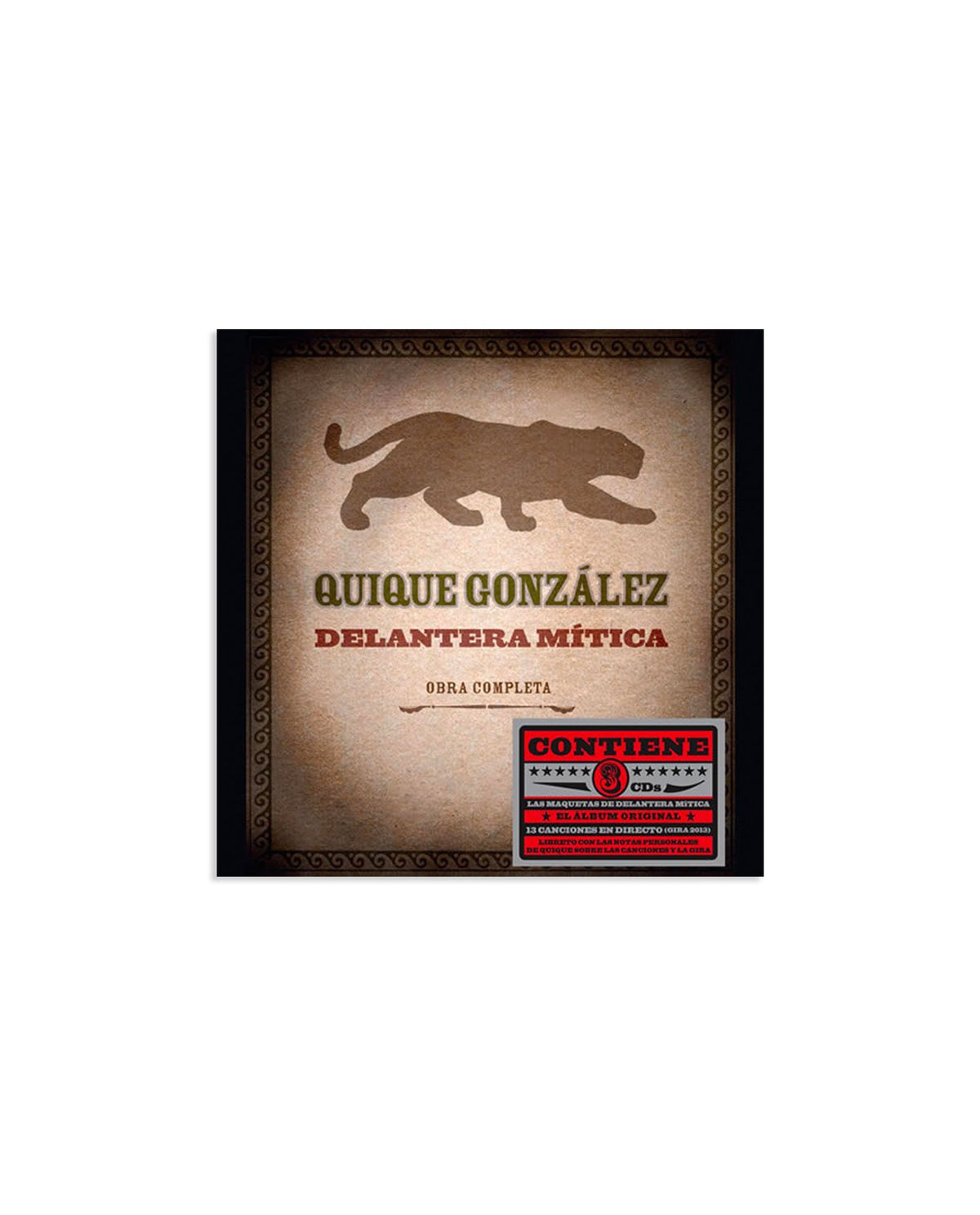 Quique González - DELANTERA MÍTICA - Obra Completa (Last Tour Records, 2013) - Rocktud - Quique González