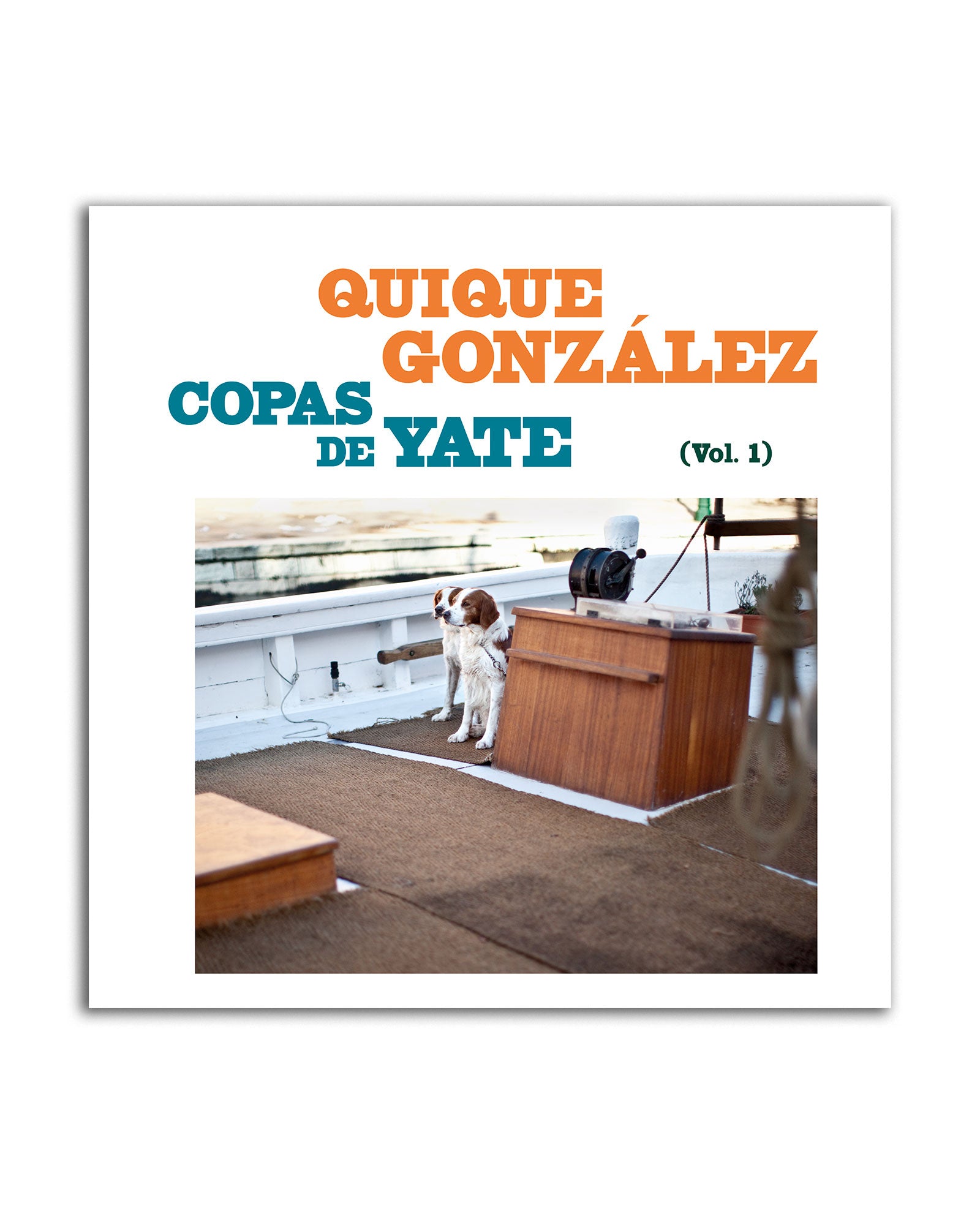 Quique González - LP Vinilo + CD "Copas de Yate (Vol. I)" - D2fy · Rocktud - Quique González