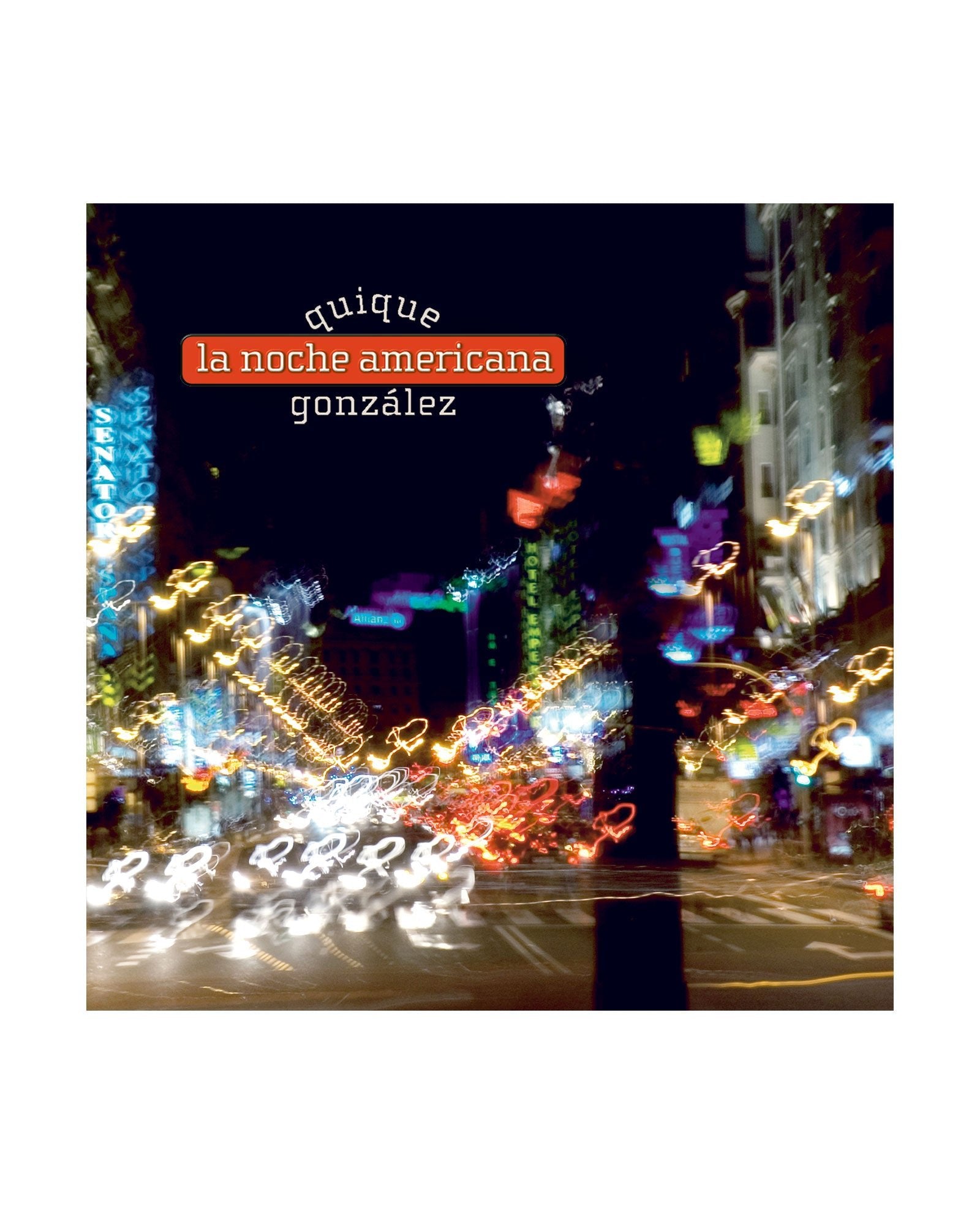 Quique González - LP Vinilo "La Noche Americana" - D2fy · Rocktud - Quique González