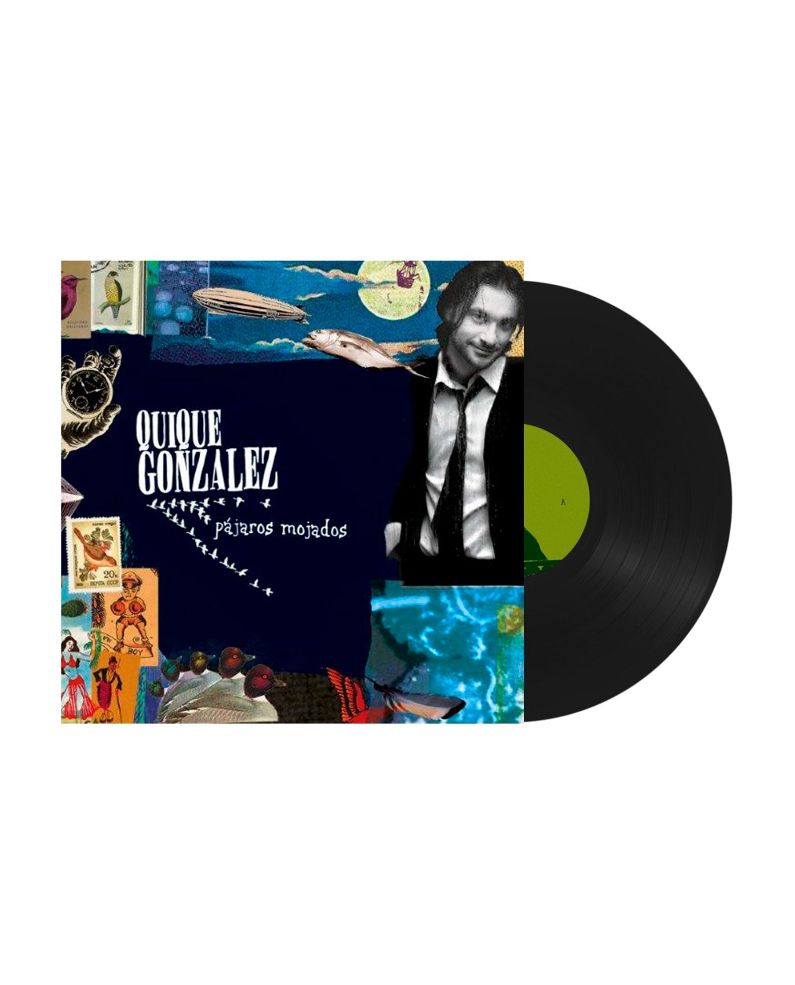Quique Gonzalez - LP Vinilo "Pájaros Mojados" - D2fy · Rocktud - Quique González