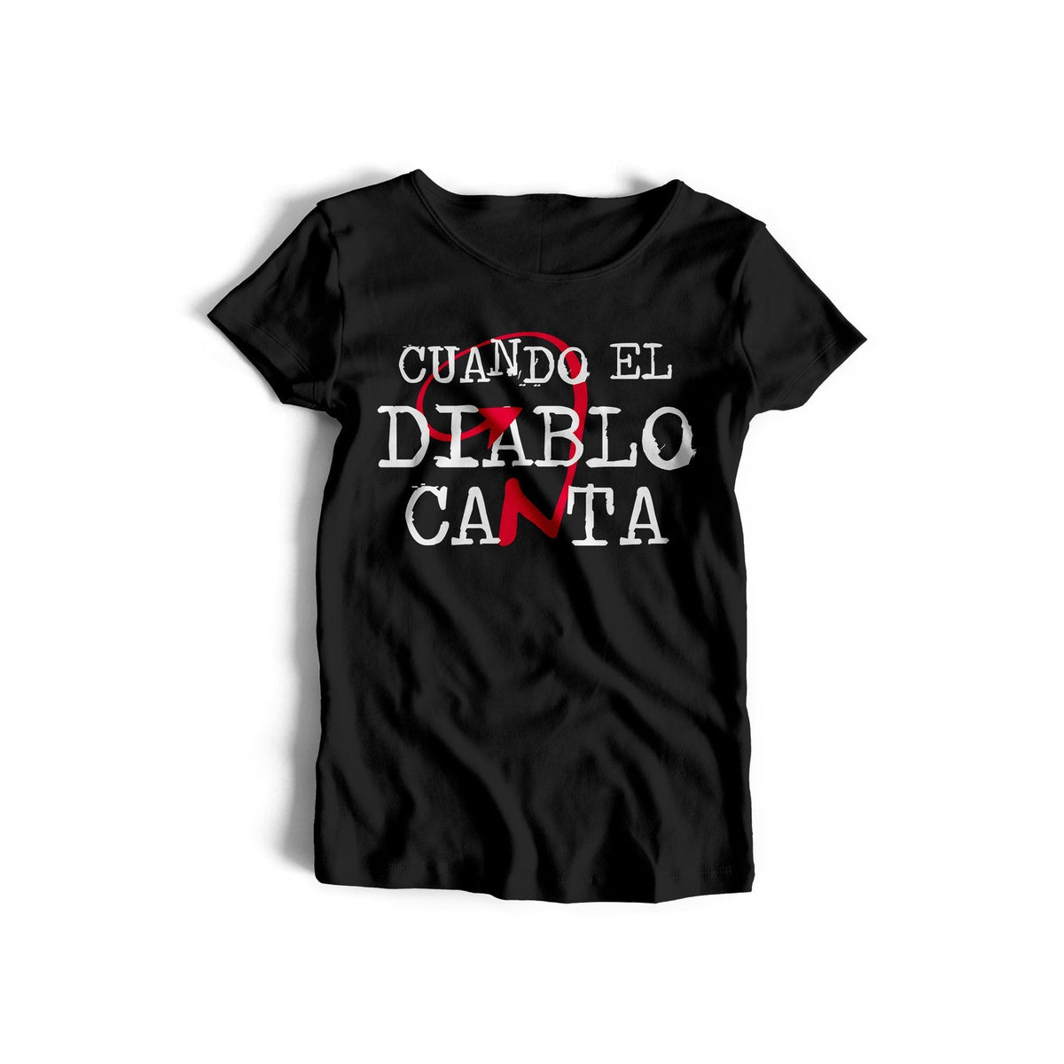 Ramoncín - Camiseta "Cuando el Diablo Canta" - D2fy · Rocktud - Ramoncin