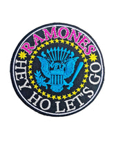 Ramones - Parche Bordado "Hey Ho Let's Go V.2" - D2fy · Rocktud - Rocktud