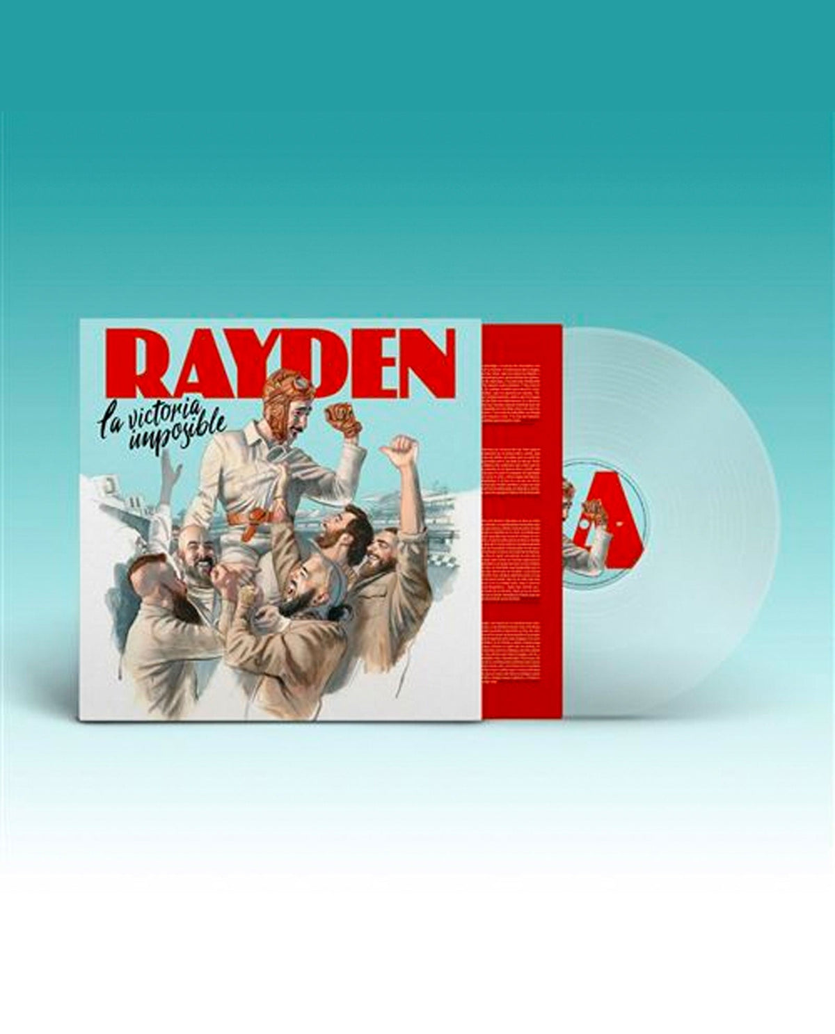 Rayden - LP Vinilo Transparente "La Victoria Imposible" - D2fy · Rocktud - D2fy