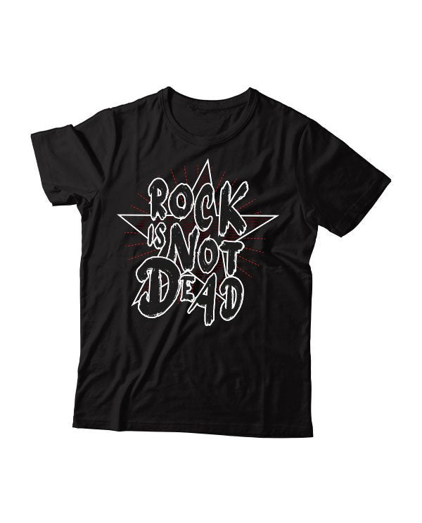 Rocktud - Camiseta "Rock Is Not Dead" Unisex - Negro - D2fy · Rocktud - Rocktud Brand