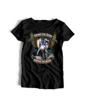 Rocktud - Gaboni x Rocktud - Camiseta "Born to Ride" - D2fy · Rocktud - Rocktud Brand