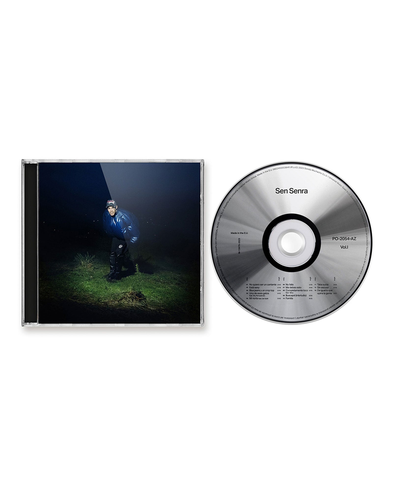 Sen Serra - CD "PO2054AZ (Vol. I)" - D2fy · Rocktud - D2fy