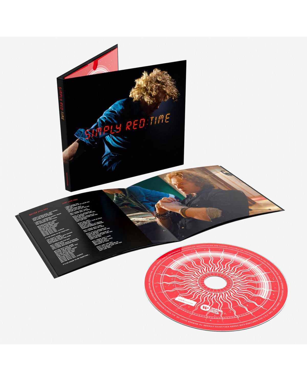 Simply Red - CD Media book "Time" - D2fy · Rocktud - Rocktud