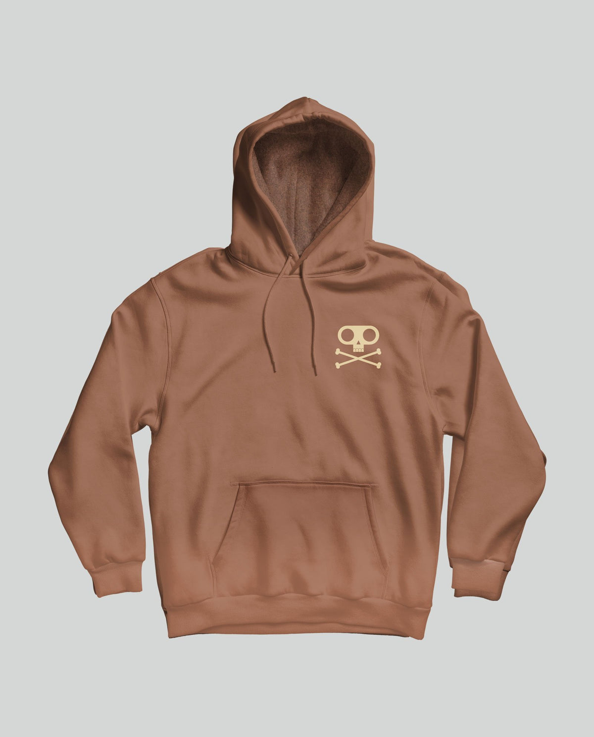 Sudadera capucha "Huesos" Caramelo Unisex - Rocktud - Fito y Fitipaldis