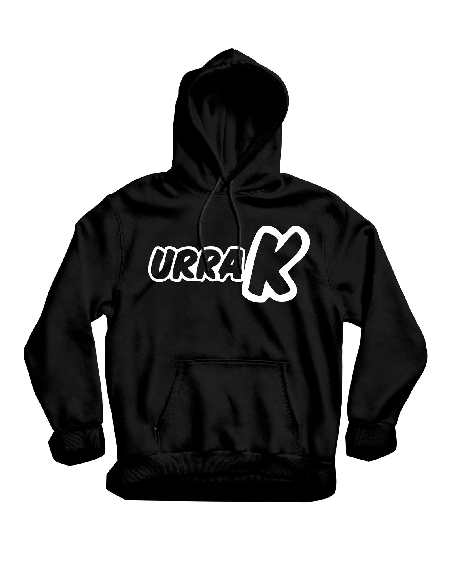 Sudadera Capucha Unisex URRAK Logo - Negro - Rocktud - Urrak