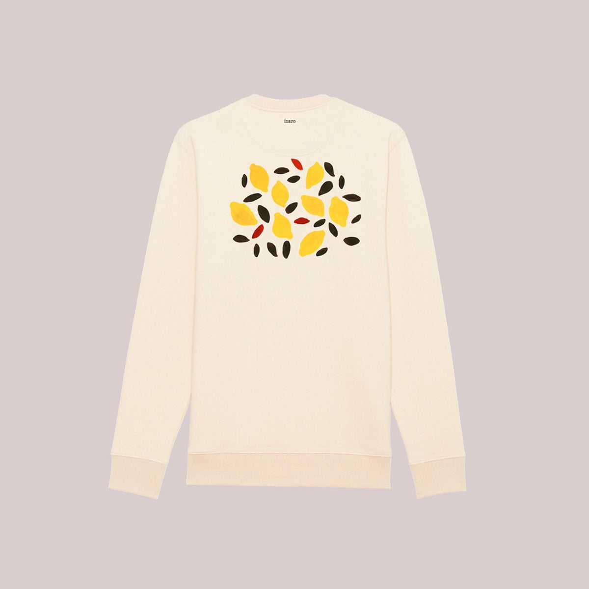 SUDADERA CLÁSICA BEIGE "LIMONES" - IZARO - Rocktud - Izaro