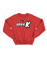 Sudadera Clásica Unisex URRAK Logo - Roja - Rocktud - Urrak