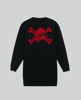 Sudadera Vestido Clasica Gilry Terciopelo - Loquillo - Rocktud - Loquillo